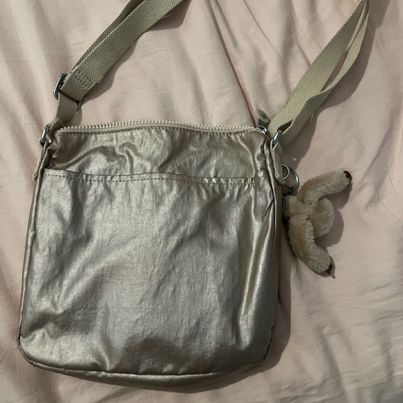 Kipling Bags Used Kipling Sebastian Metallic Crossbody Bag Poshmark